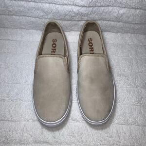 Sorel Women's Campsneak Slip On Sneaker Oatmeal